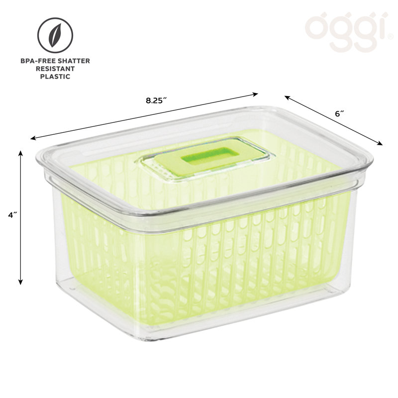 OGGI Neat Store Fresh Fruit & Veggie Bin Wayfair